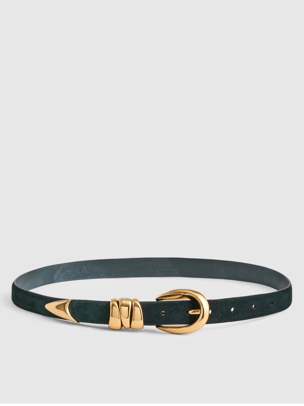 Madewell Triple Metal Keeper Belt